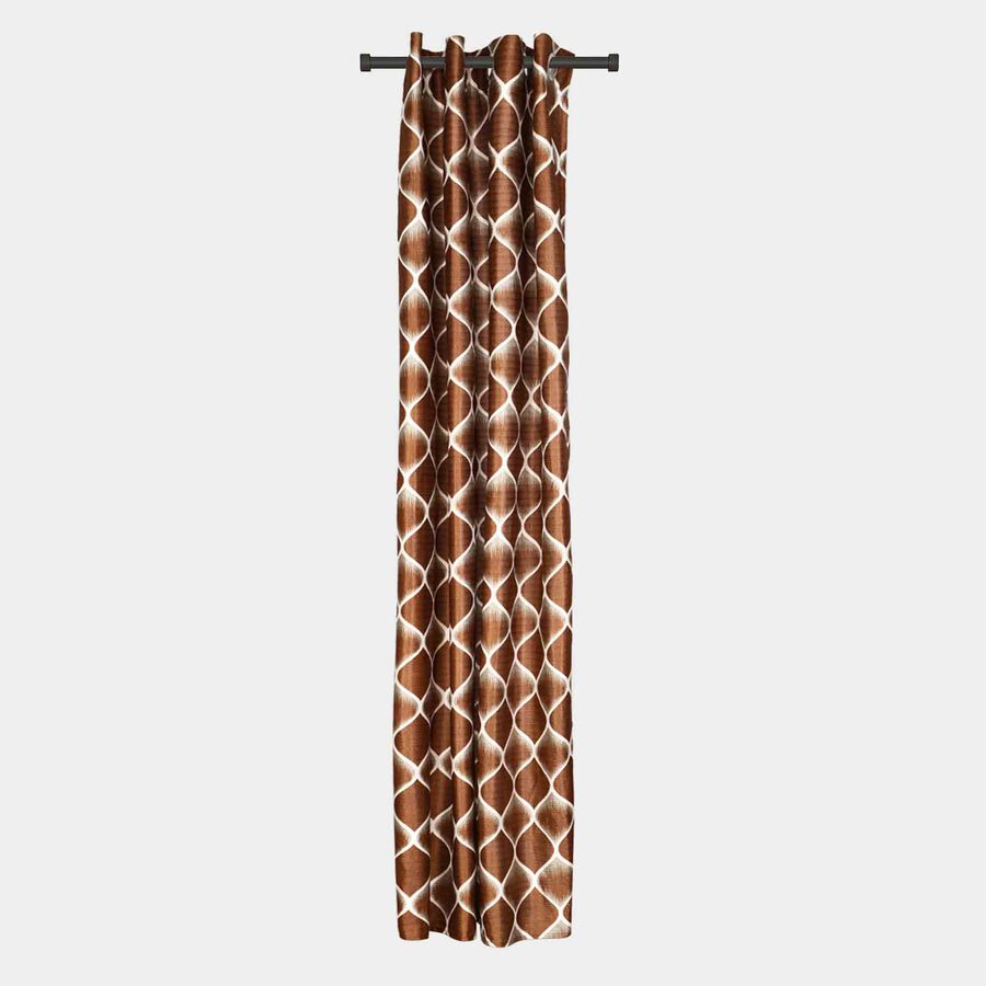 7ft. Brown Microfiber Door Curtain, , large image number null