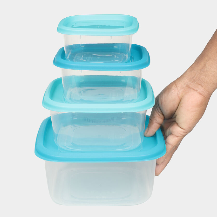 Plastic Container Set of 4, , large image number null