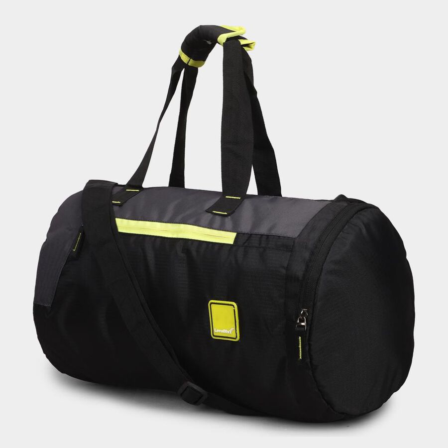 Grey Polyester Duffle, , large image number null