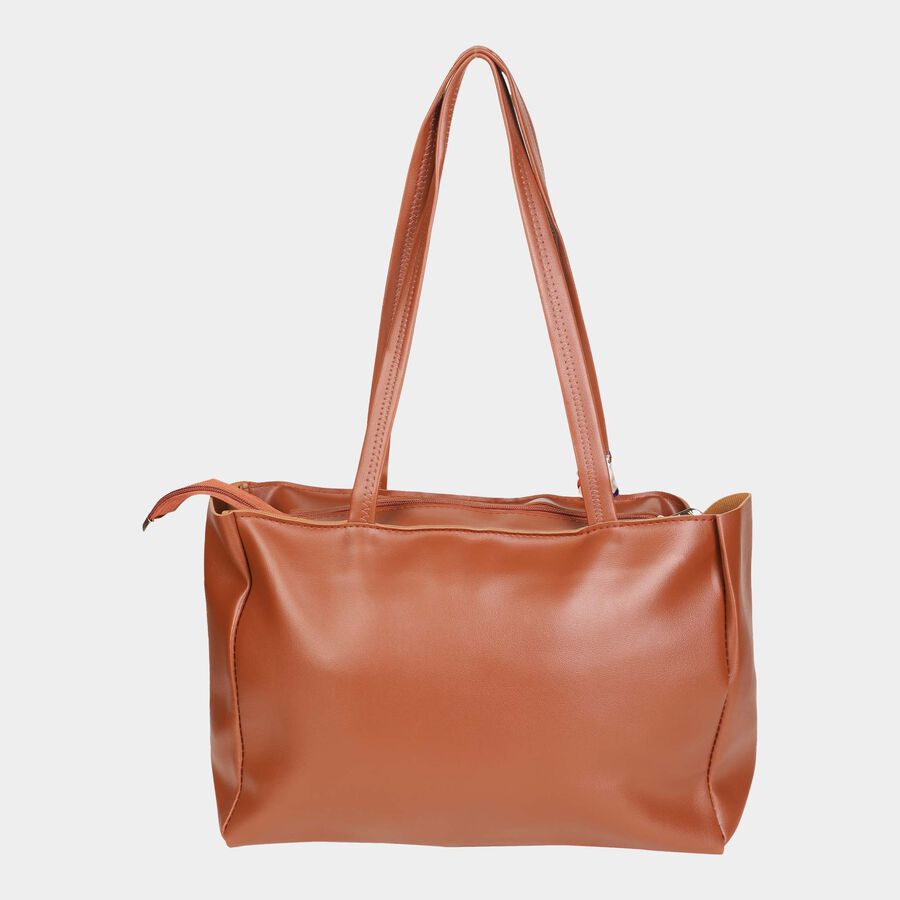 Women's Polyurethane Tote Bag, Medium Size, , large image number null