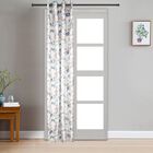 9ft. Light Blue Microfiber Long Door Curtain, , small image number null