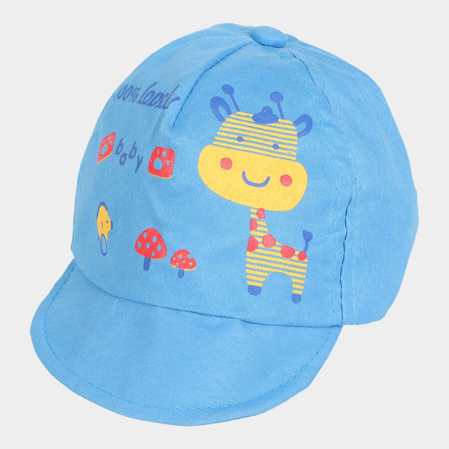 Kids' Blue Canvas Cap, , large image number null
