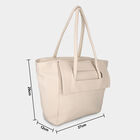 Women's Beige PU Hand Bag , , small