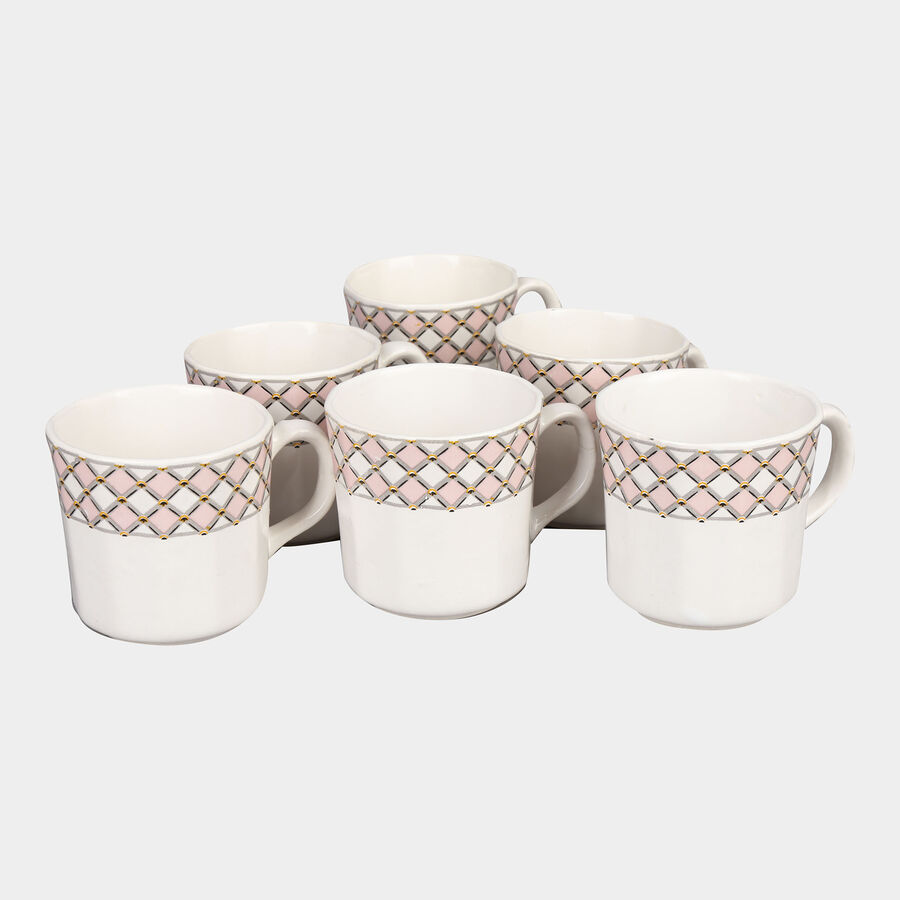 120 ml Stoneware Cup, Set of 6, , large image number null