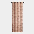 5ft. Living Room Rich Copper Brown Embossed Eyelet Curtains, , small image number null