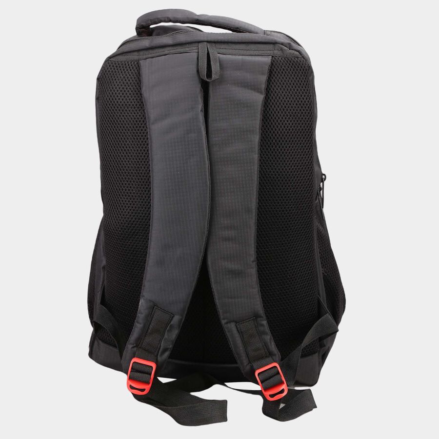 Black Polyester Backpack, Medium Size, 25 L, , large image number null