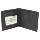 Men's Black Polyurethane Wallet, , small image number null