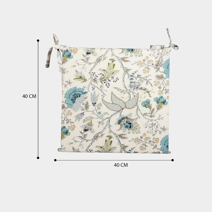 White Cotton Cushion, , large image number null
