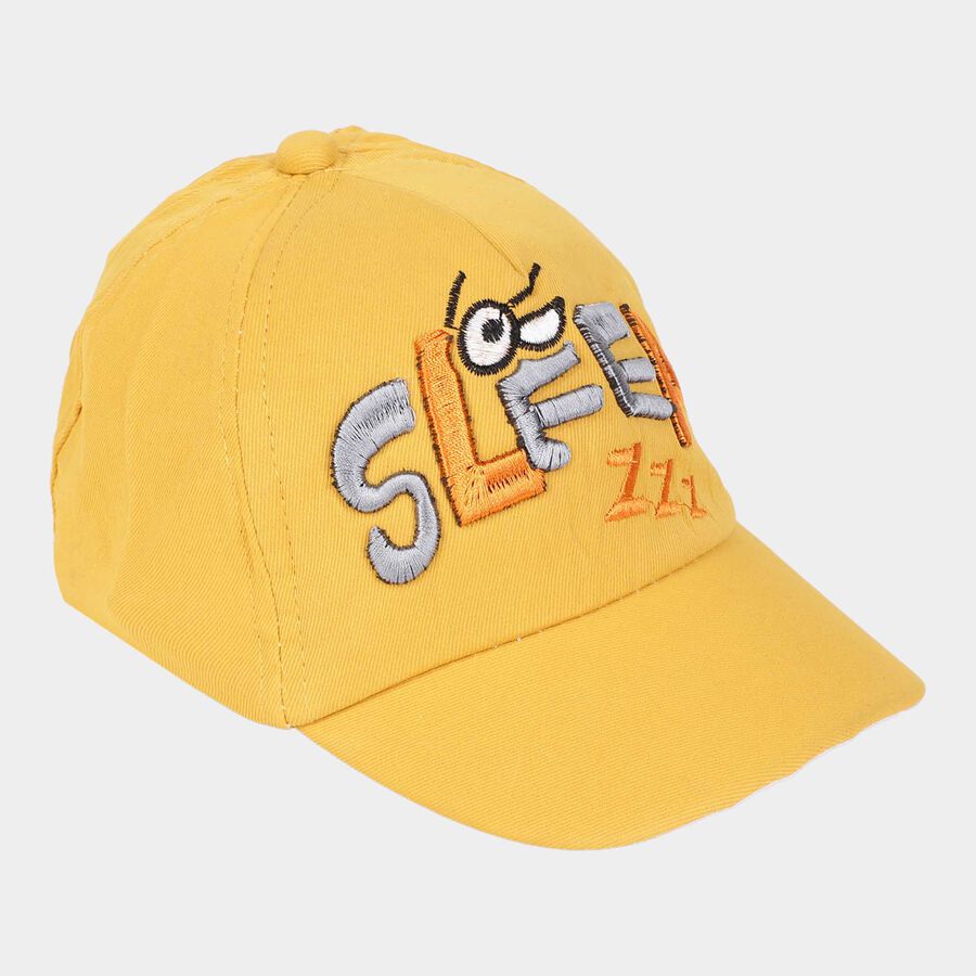 Kids' Yellow Canvas Cap, , large image number null