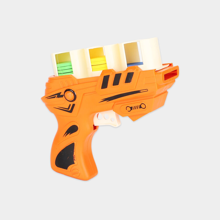 Kid's Flying Disc Shooter Toy Gun, , large