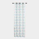 7ft. Light Blue Microfiber Door Curtain, , small image number null