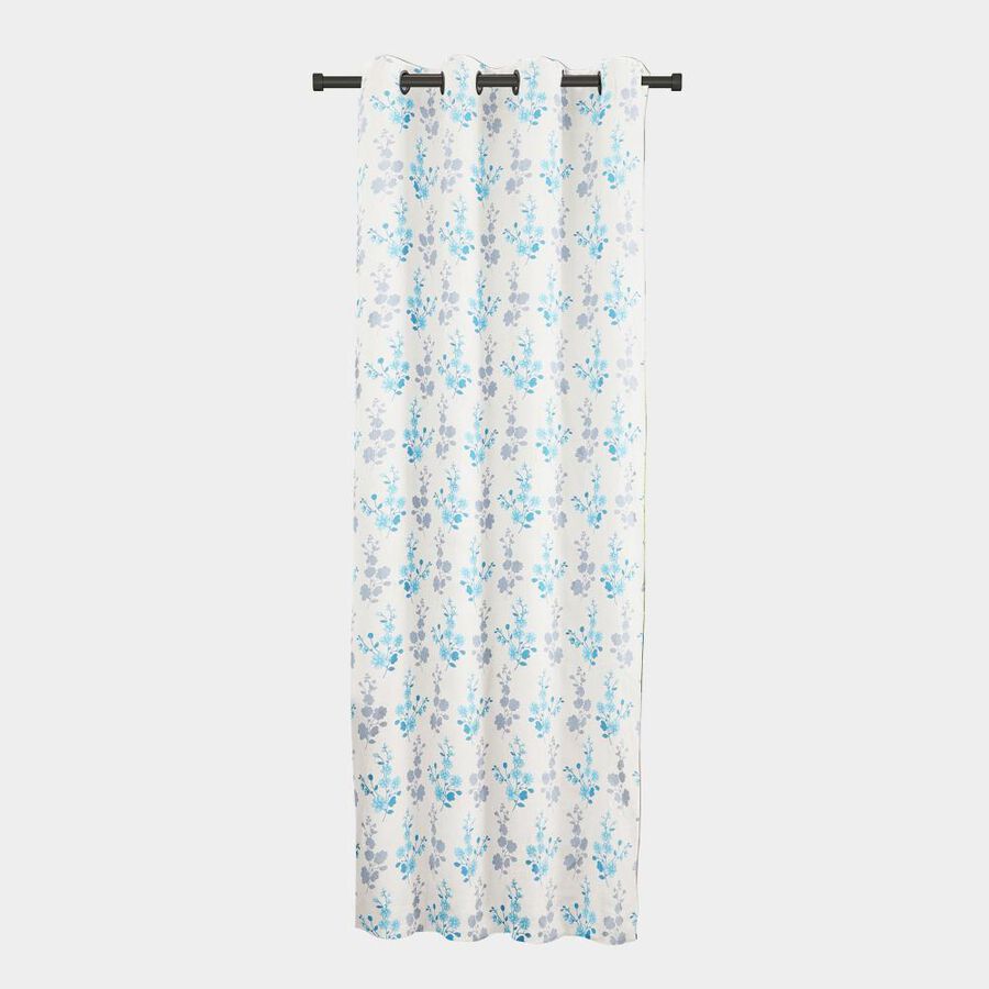 7ft. Light Blue Microfiber Door Curtain, , large image number null