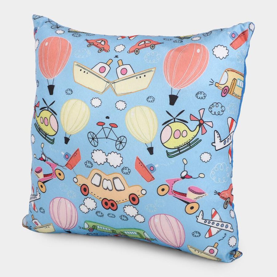 Light Blue Fabric Cushion, , large image number null