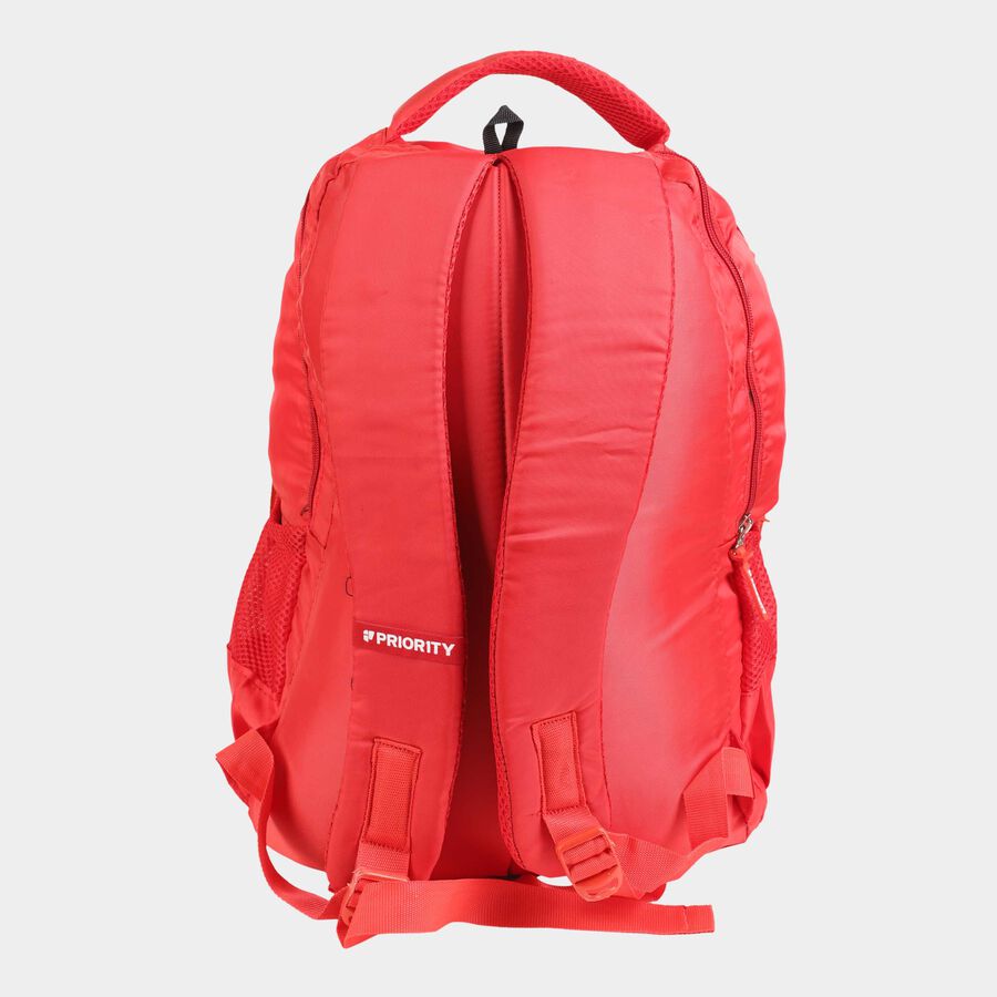 कपड़ा बैग, लाल, 45 cm X 29 cm, प्रिंटेड के साथ बड़ा स्पेस, , large image number null