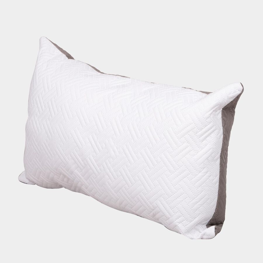 Grey Fibre Pillow, , large image number null