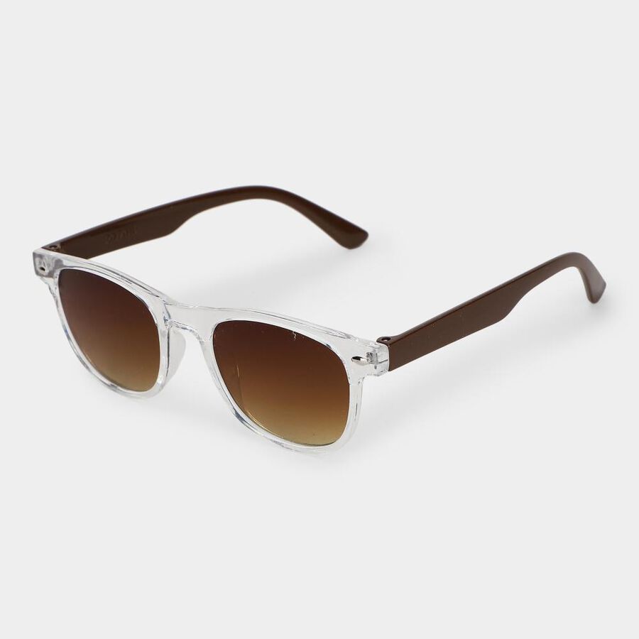 Kid's Black Plastic Sunglass, , large