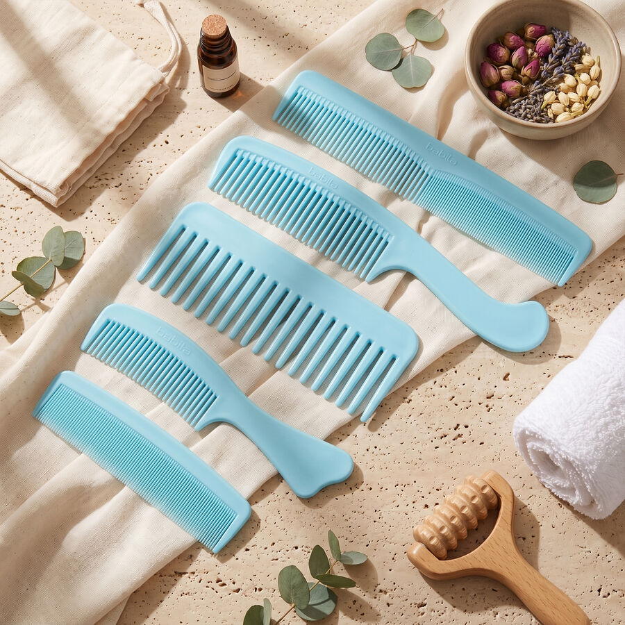 Plastic Comb Set of 5, , large