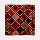Brown Polyester Cushion Cover, , small image number null