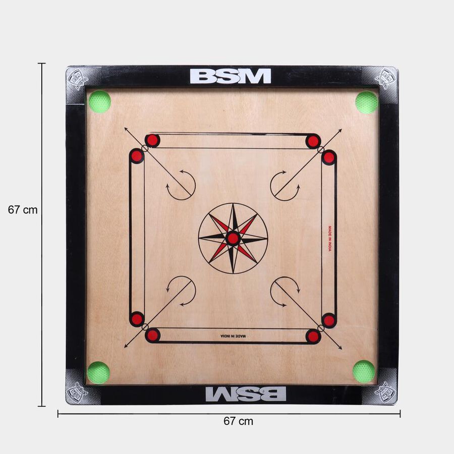 Carom Board With Plastic Coins, , large image number null