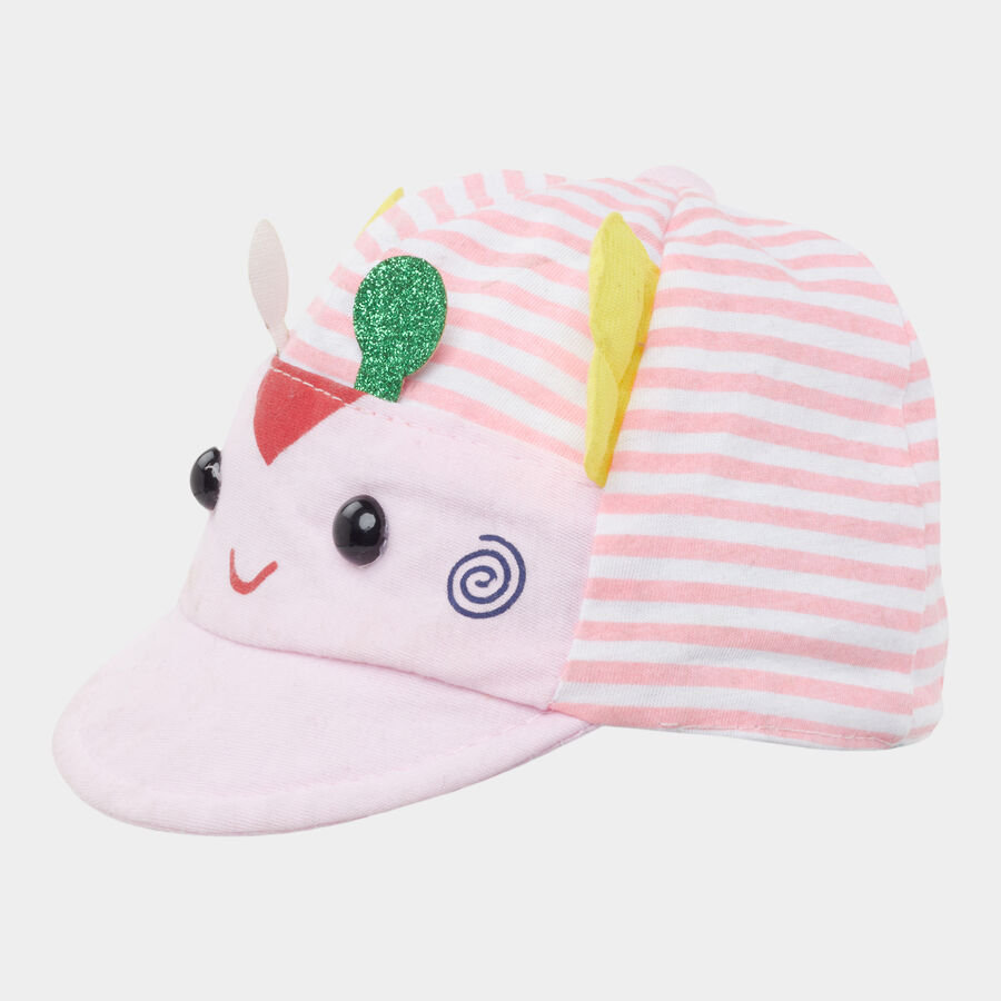 Kids' Pink Fabric Cap, , large image number null