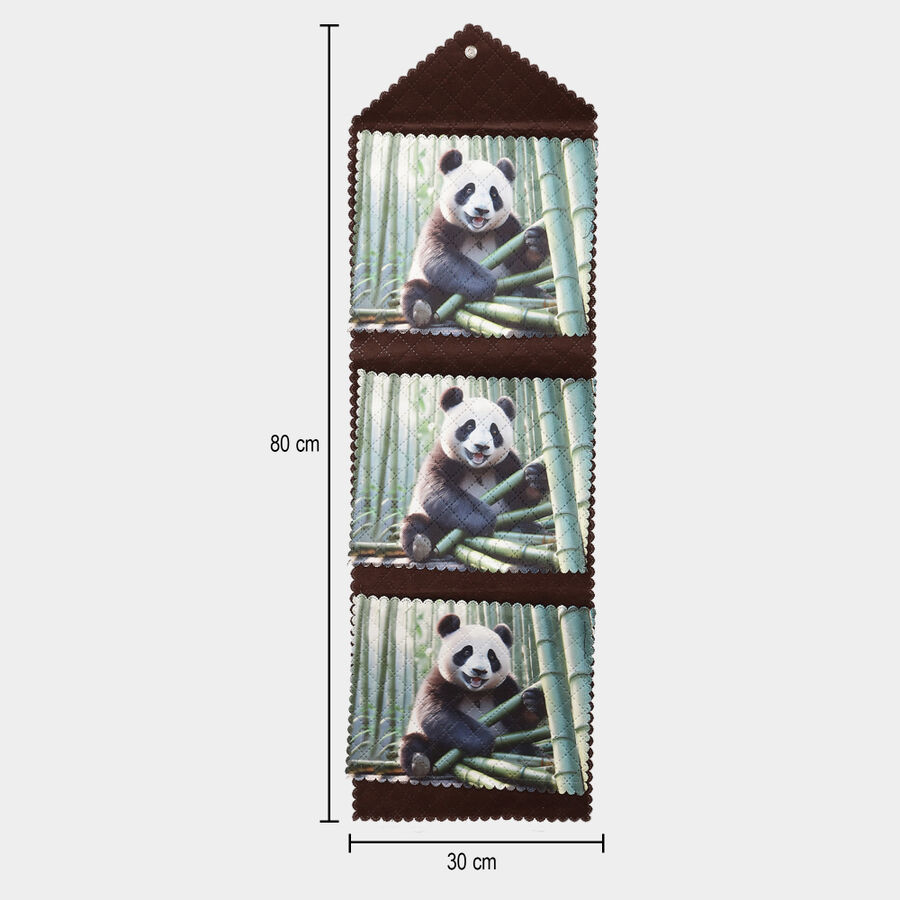 Brown Polyester Wall Hanging Organiser, , large image number null
