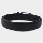Men's Black Polyurethane Formal Belt, , small image number null