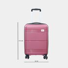 8-Wheel Maroon PVC Matee Hard Case Trolley, Small, , small image number null
