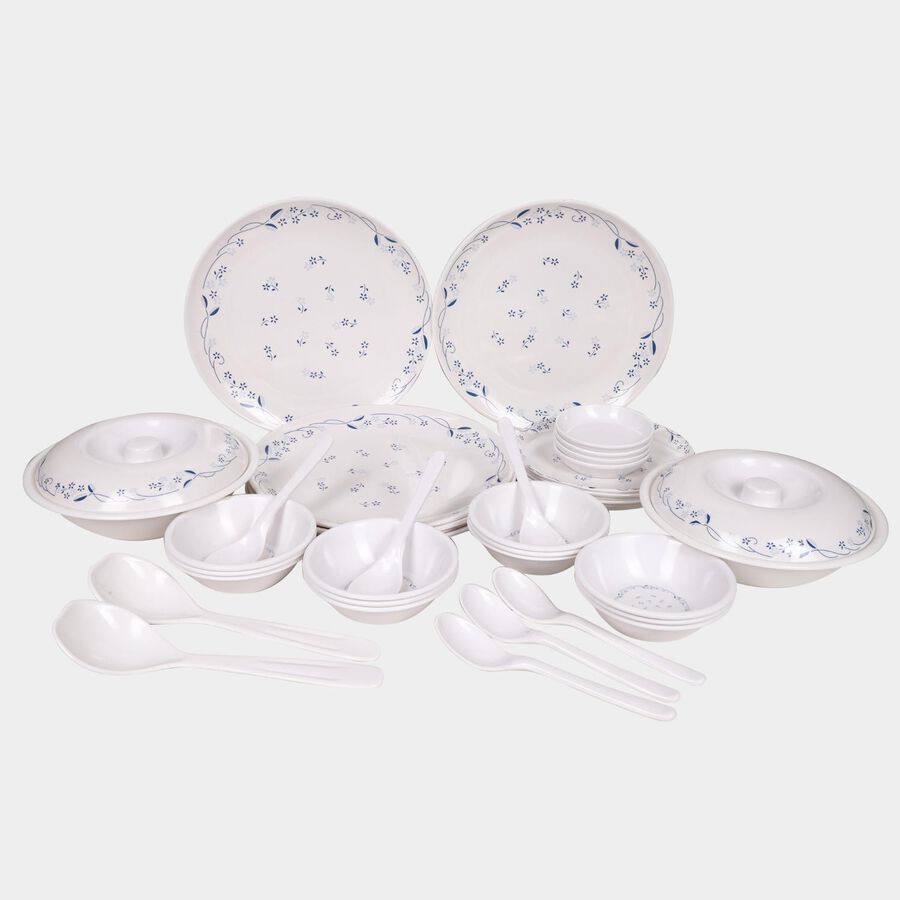 40 पीस. मेलामाइन डिनर सेट, , large