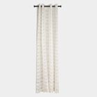 7ft. Cream Microfiber Door Curtain, , small image number null