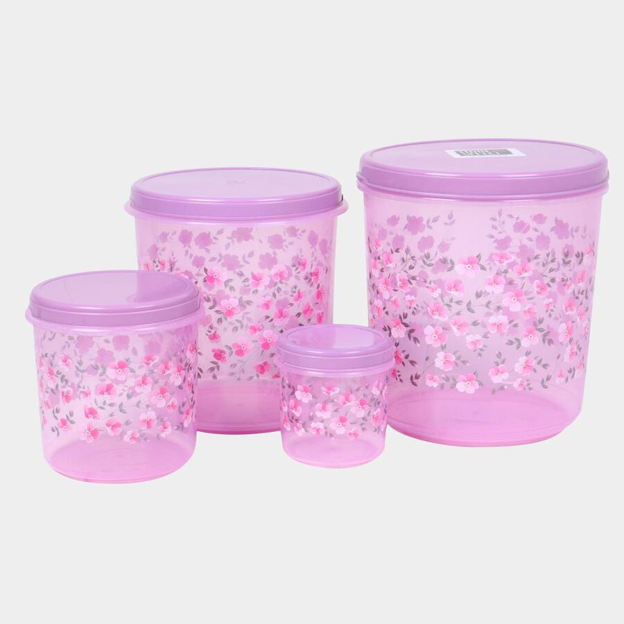 Plastic Container Set of 4, , large