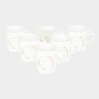 180 ml बोन चाइना कप, 6 का सेट, , small image number null