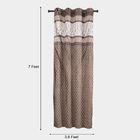 7 ft. Brown Polyester Curtain, , small image number null