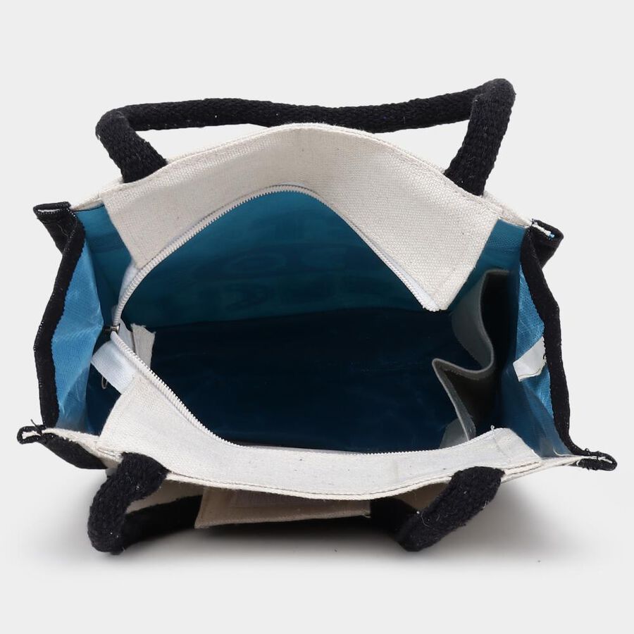 White Canvas Lunch Bag, , large image number null