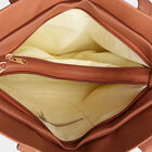 Women Solid Tan Handbag, , small image number null