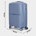 8-Wheel Light Blue Polycarbonate Hard Case Trolley, Small, , small image number null