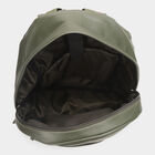 Women's Olive Polyurethane Backpack, , small image number null
