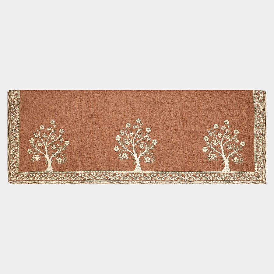 Brown Cotton Blend Sofa Cover, , large image number null