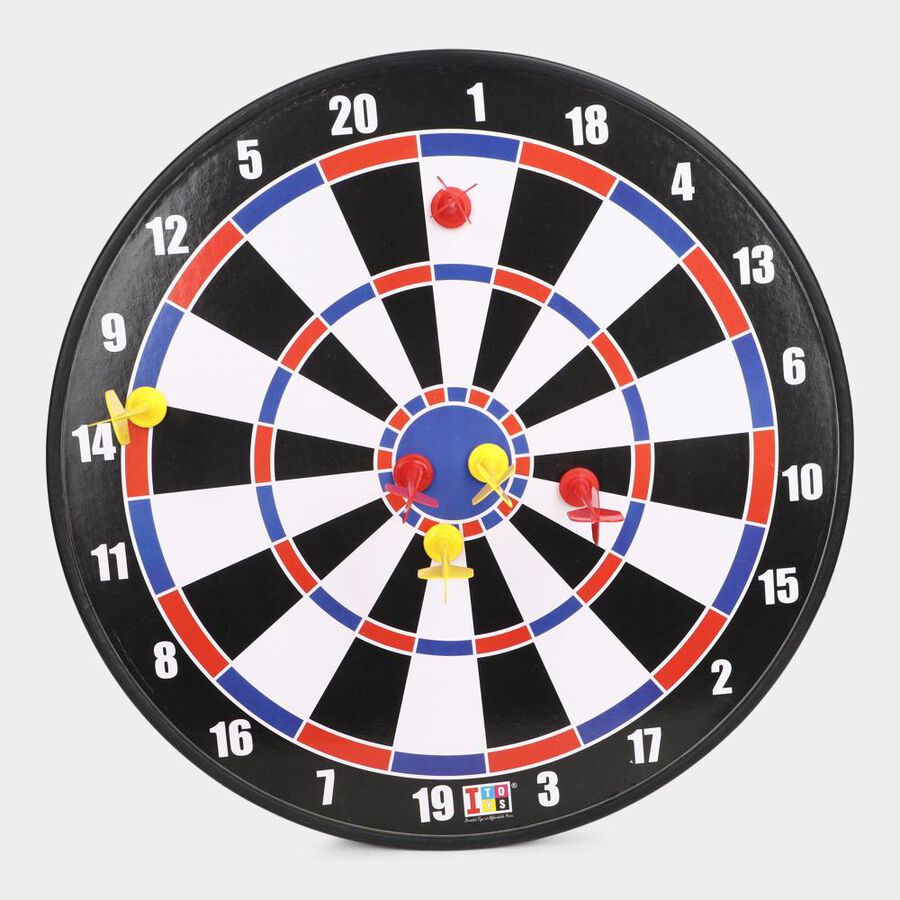 Magnetic Dart Board, 1 Dart Board; 6 Darts, , large image number null