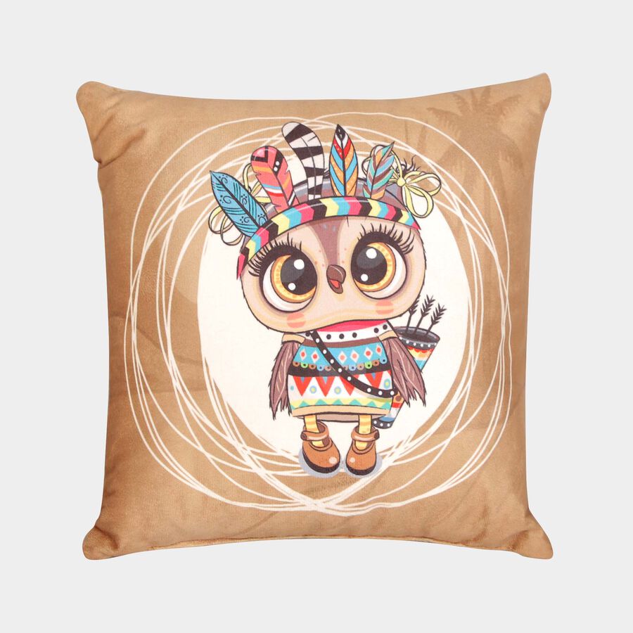 Multicolour Microfiber Cushion, , large image number null