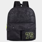 Women's Black Canvas Backpack, , small image number null