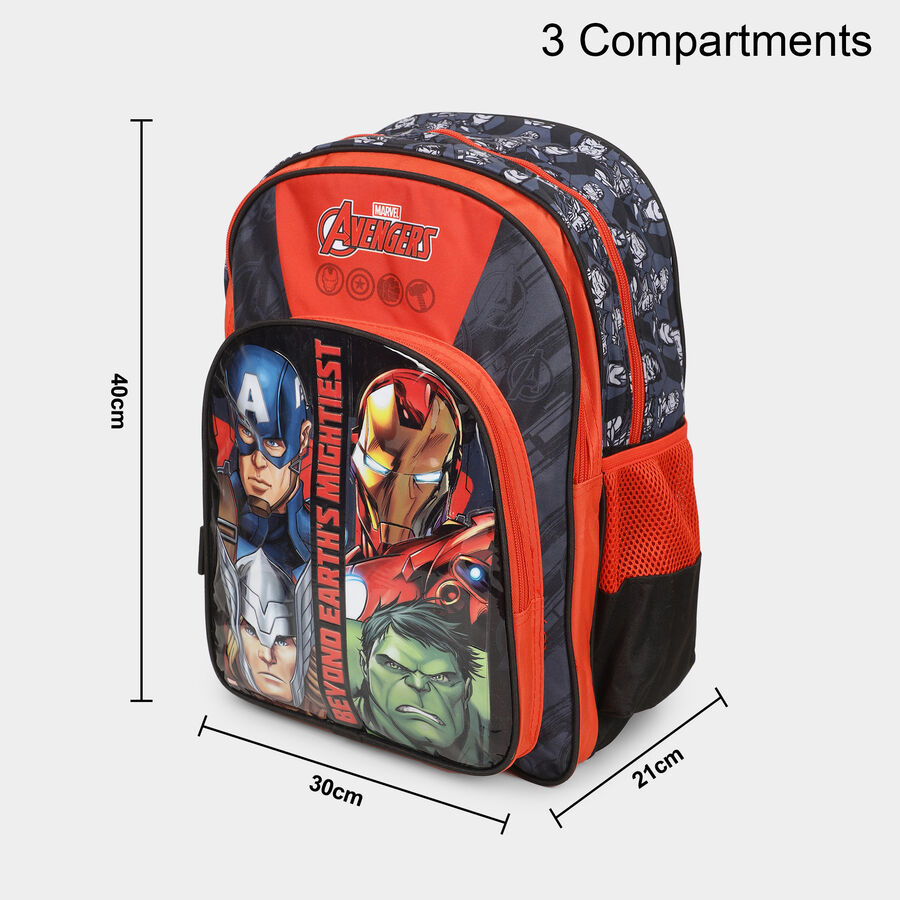 Avengers Printed Fabric Backpack, , large