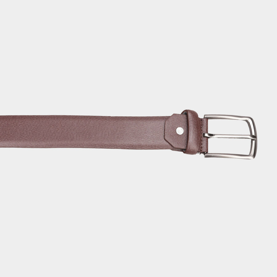 Men's Polyurethane Casual Belt, Size 36, Textured, , large image number null