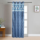 7ft. Dark Blue Polyester Curtain, , small image number null