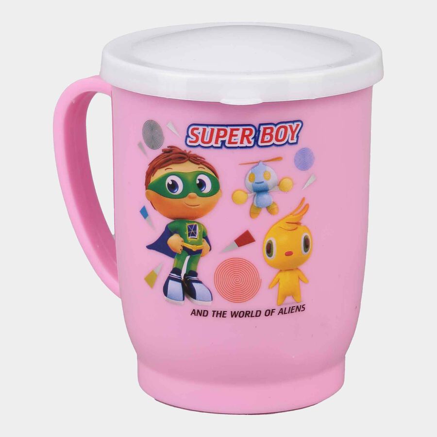Plastic And Stainless Steel Mug, 225 ml, Microwave Safe, , large image number null