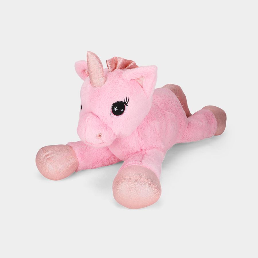 Kid's Light Pink Fabric Animals Teddy, , large