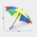Multicolor Polyester Kid's Umbrella, , small