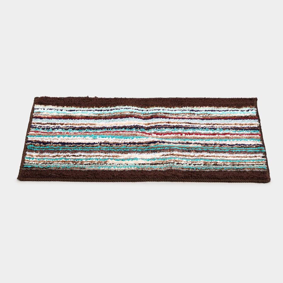 Brown Polyester Door Mat, , large