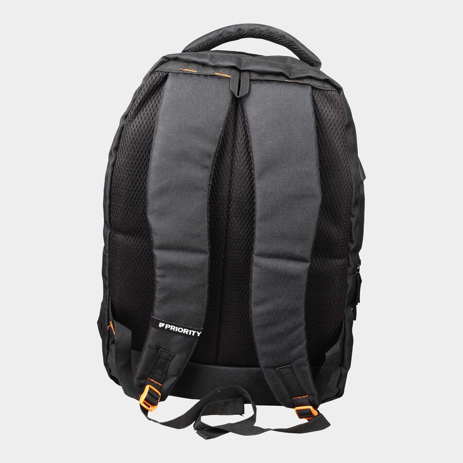 48 cm Polyester Backpack, Black, , large image number null