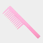 Plastic Hair Comb, Set of 2 - Colour/Design May Vary, , small image number null