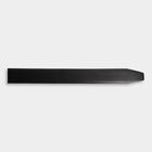 Men's Black Polyurethane Formal Belt, 38 in. Waist, , small image number null